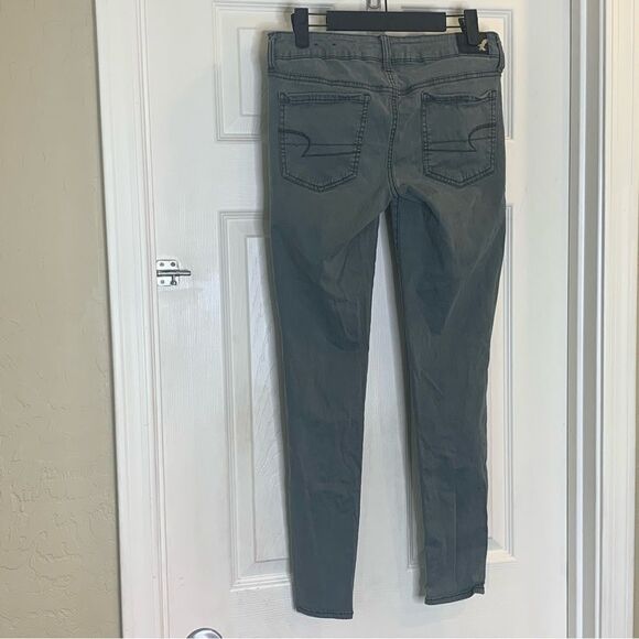 American Eagle Jegging Size 6 Gray - Picture 2 of 9